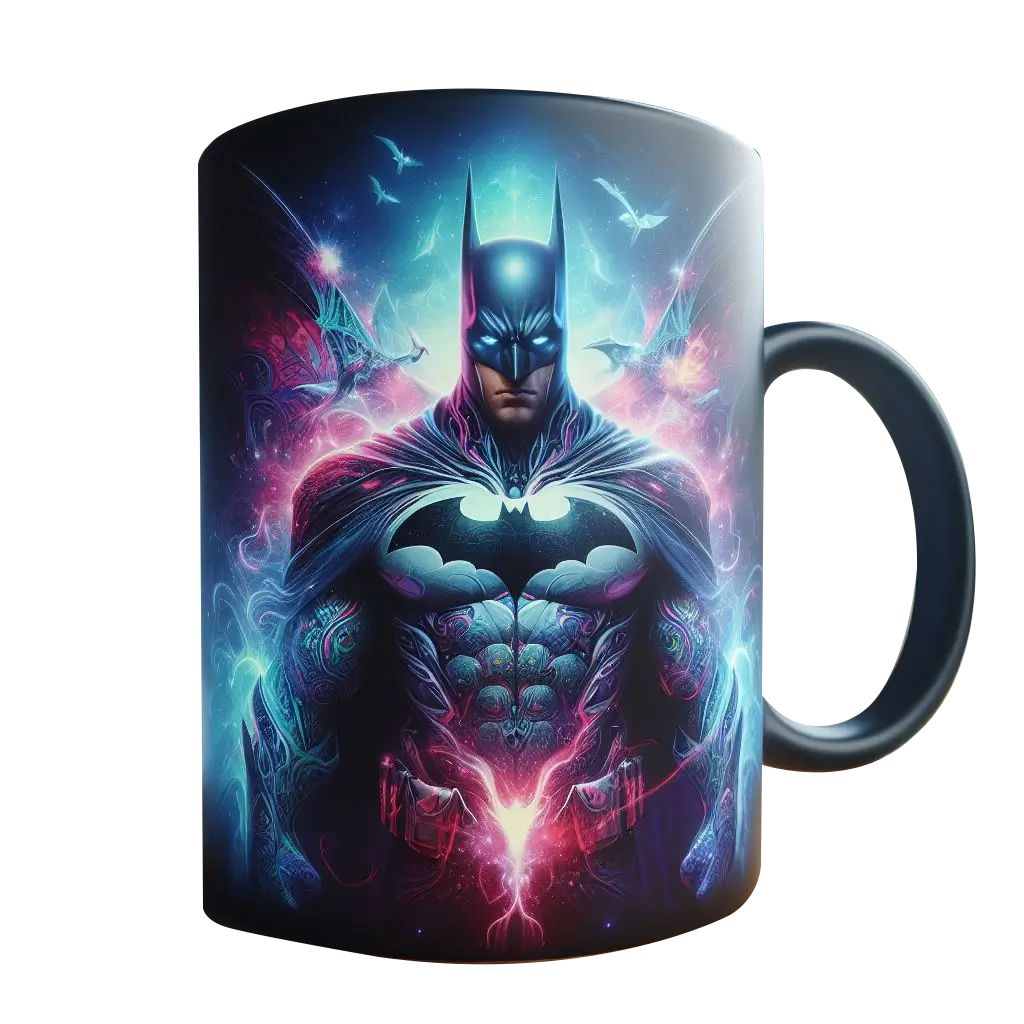 Taza subliminada con batman