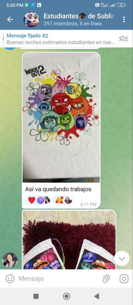 Trabajos realizados con el curso El Rentable Negocio de la Sublimación