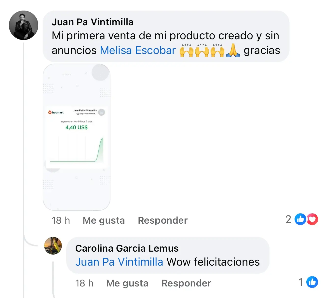 Métricas de conversión y analíticas reales generadas tras aplicar el sistema de Melisa Escobar