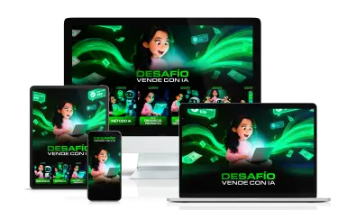 Interior del Desafío Vende con IA de Melisa Escobar