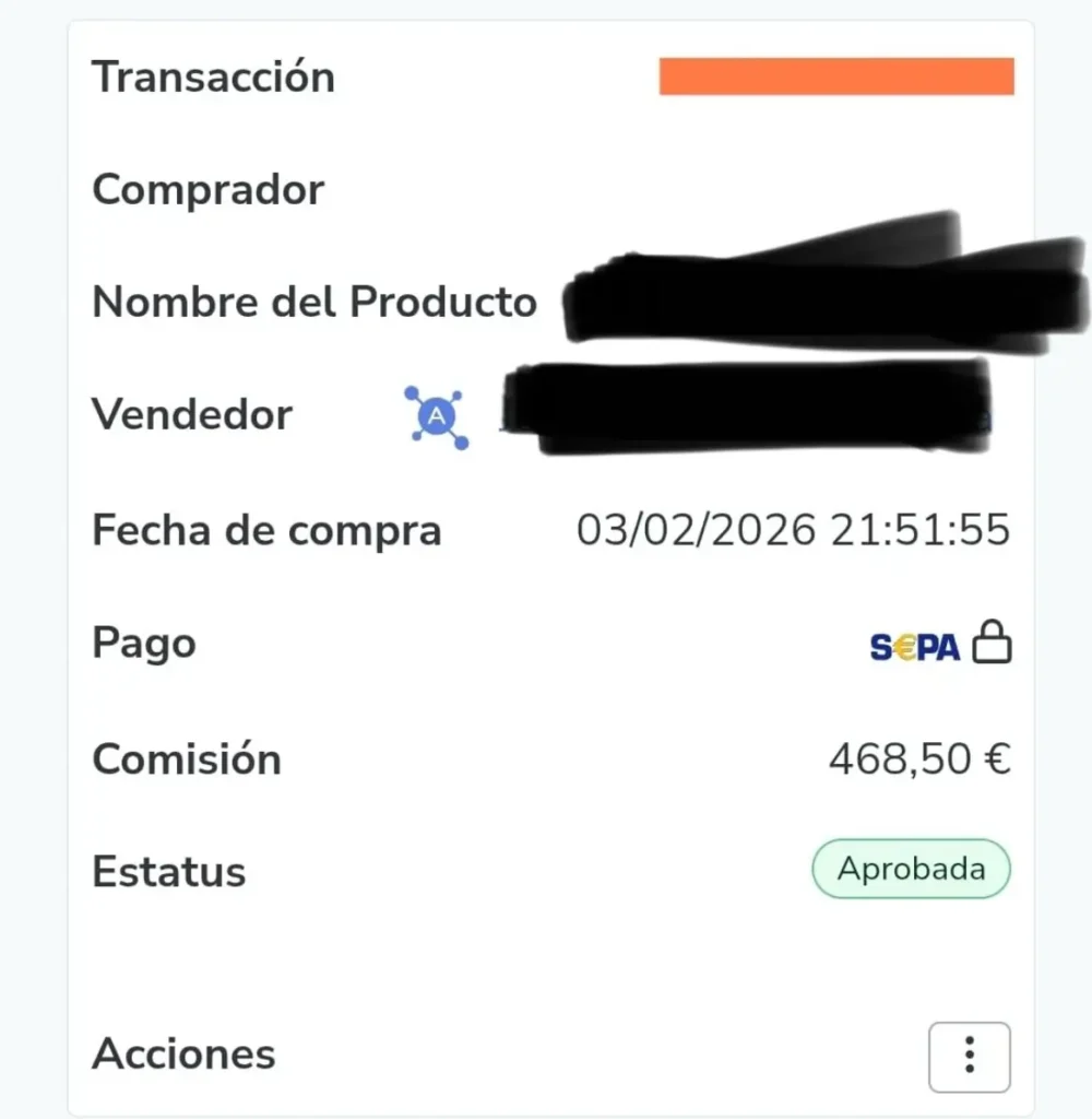 Primera validación de ventas al seguir el sistema de trabajo de Partner 360
