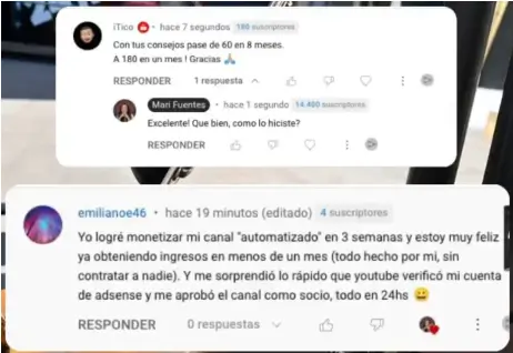 Opinión alumno MonetizaTube