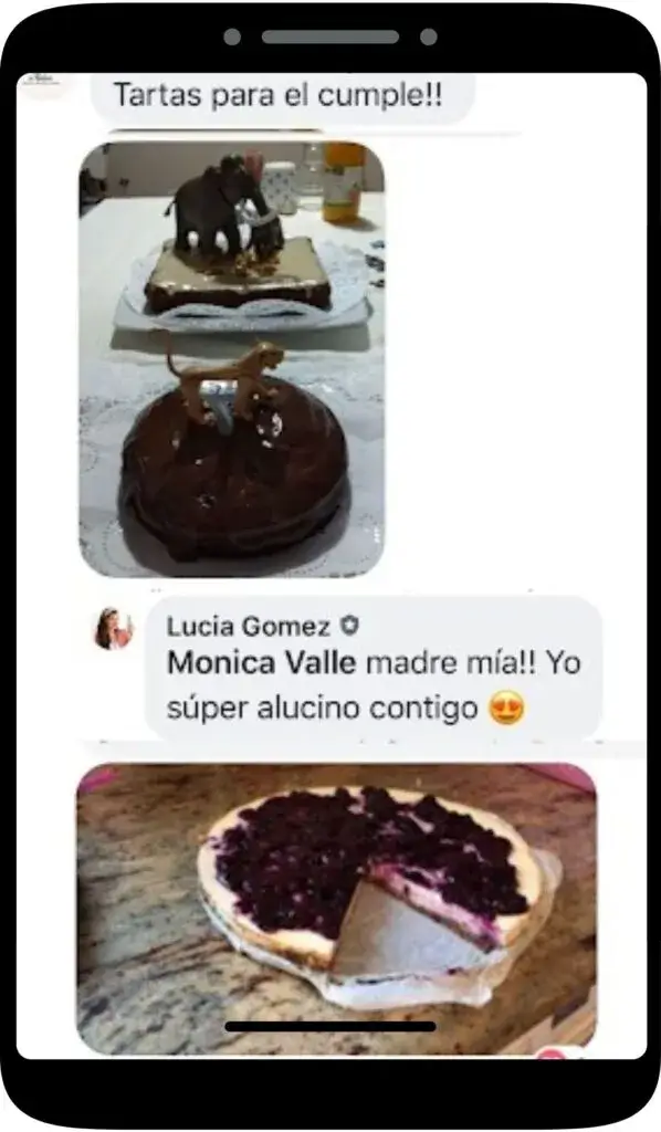 Reseña real en la plataforma Hotmart de Ana Belén Martínez destacando las ventajas de las recetas para intolerancias